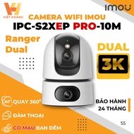 [10M - 6M] Ranger Dual PRO S2XEP Imou 2-Eye Wifi Camera, Indoor, 360 Rotation, 2-Way Talk