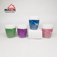 Mason Ceramic Mug/Coffee Mug/MARBLES Motif Tea Mug