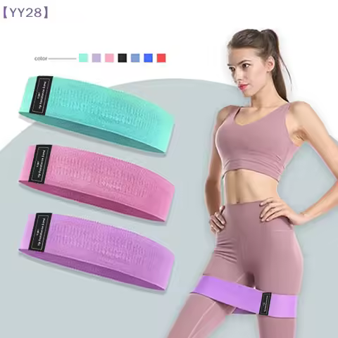 【YY28】1/3Pcs Yoga Resistance Hip Booty Bands Glute Thigh Elastic Workout Band Gym Squat Circle Stret