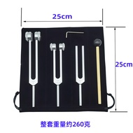 Manufacturer Customized 128HZ 256HZ 512HZ Aluminum Alloy Tuning Fork Set Tuning Fork Gold 3 Tuning F