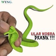 Elastic Color Rubber Prank Snake Toy Fake Snake Plastic Cobra Cobra Cobra Cobra