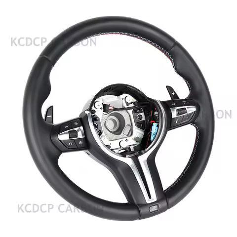 Full Leather steering wheel suitable for BMW E46 E30 M1 M2 M4 M5 M6 F10 F18 F11 F12 F30 X1 X2 X3 X4 