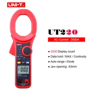 UNI-T Digital Clamp Meter UT220 UT221 UT222 2000A Automatic Data Hold Backlight Digital de Metros Mu
