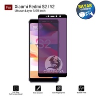 (Matte) Anti Blue Light Full Cover Tempered Glass for Xiaomi Redmi S2 Y2 Premium 9H Anti-Radiation/