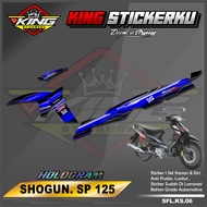 Sticker Striping Variasi Suzuki Shogun SP 125 Robot - Stiker Striping Motor Shogun SP 125. KS.06