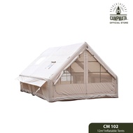 CAMPMATA 12m² Inflatable Camping Tent Large Family Glamping Air Tent Waterproof Outdoor Shelter CM10