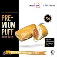 Mak'Cik Premium Puff – Sambal Ikan Bilis 275gm (5pcs) [Baked Frozen] by Mak Cik