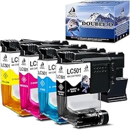 DOUBLE D LC501 Ink Cartridges Compatible Replacement for Brother LC501 LC501XL use with Brother MFC-