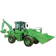 Customized Mini backhoe china made wheel backhoe loader Overseas wholesale suppliers backhoe loader 