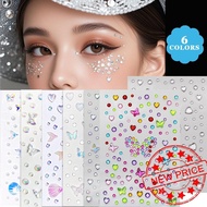 3d Colorful Butterfly Sticker Self-adhesive Temporary Decor Stage Shell Face Patch Body Party F0w1
