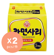 [韓國直送] 韓式拉麵(無調味粉)5小包 x 2 #韓式部隊鍋