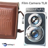 กล้องฟิล์ม TLR RICOHFLEX Model VI ANASTIGMAT 8cm F3.5 TLR Camera 8cm F3.5 งานเก็บสะสม