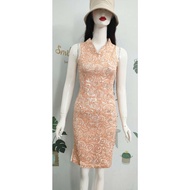 2hand cheongsam size XS (Code over 210)