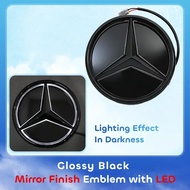 กระจังหน้าดาว OE สไตล์สัญลักษณ์โครเมี่ยมเงินสำหรับ  Benz W246 W205 W212 W207 X156 W176 R231 W166 X16