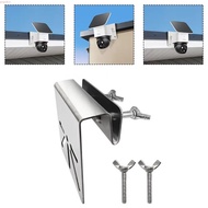 SNACKIX Wall Mount Bracket, Metal Wall Mount Gutter Bracket, Gutter Mount Channel Mount  Camera Hold