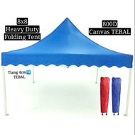 8x8 ft heavy duty folding canopy folding tent kanopi bazar payung pasar malam khemah