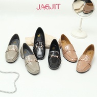 Jagjit Airin Sepatu Kantor Wanita Flatshoes Flat Shoes Cewek Glossy Si