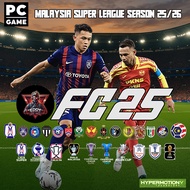 FC 25  Patch Liga Super Malaysia  SEASON 25/26 | for PC | Laptop | Handheld Gaming Console