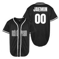 Korean kpop baseball Jersey nct dream black