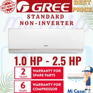 KUCHING SARAWAK SABAH EM GREE AIRCOND WALL MOUNT NON-INVERTER R32  1.0 HP, 1.5 HP, 2.0 HP, 2.5 HP