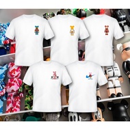 BEARBRICK Design Tshirt Streetwear UNISEX TEE 100% COTTON T-shirts Adults/Tshirt Dewasa Baju Lelaki Couple Clothes