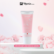 Sữa rửa mặt Naris Nature dưỡng sáng da chiết xuất hoa anh đào sakura 100g