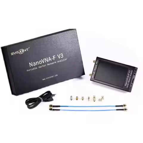 NanoVNA-F V3 1M-6G Vector Network Analyzer 4.3 inch HF VHF UHF SHF talent
