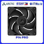 Arctic P14 Pro 140mm PWM High Performance Fluid Dynamic Bearing Fan Black ACFAN00313A itw