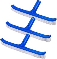 SPAG75360-3 Pool Cleaning Brush, 3 Pack – Pole Not Included – Curved Deluxe Poly Bristles – Ideal fo