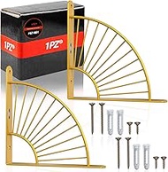 1PZ FR7-RB1 Invisible Floating Shelf 15mm - Metal Bracket Heavy Duty for Living Room Bedroom Bathroo