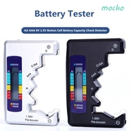MOCHO Battery Capacity Detector Digital 9V Battery Level Tester Voltage Meter Voltmeter Tester Volt 