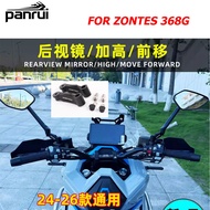 For ZONTES 368G 368E 368K 368M 368D Motorcycle Side Mirror Higher Outer Extension Bracket Rearview M