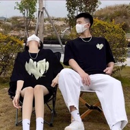 Couple T-shirts for men and women to wear with their lover, bag Couple T-shirts made of Cotton with 