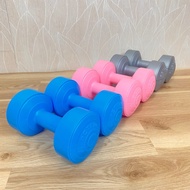 Potence Dumbell 3kg Plastic Dumbbell 3 kg Barbell 3kg