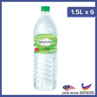 6 x Spritzer Natural Mineral Water 1.5L Air Mineral Semulajadi