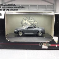 DIECAST HIGH SPEED 1/87 HO SCALE AUDI TT ROADSTER GREY CADATOYS