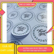 54 Thank you stamps with wreath pattern milk plastic decal 4*4