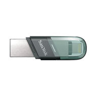 (พร้อมส่ง) Sandisk iXpand Flip Flash Drive 64GB ,128GB , 256GB for Iphone Ipad แฟลชไดร์ฟ รุ่น SDIX90N_256G_GN6NE by MP2002 ประกัน 2 ปี Synnex