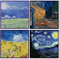 (2pc/2件) 頸巾圍巾絲巾頭帶保暖梵高van gogh neckerchief scarf #PDC 930722