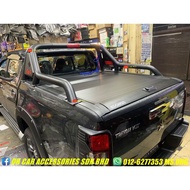 Mitsubishi triton 2015-2021 cargo roller shutter lid rear trunk cover roll bar sport bar READY STOCK 