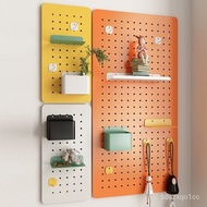 Wire-Wrap Board Wall Shelf Punch-Free Metal Hallway Book Desktop Display Shelf Wall Hanging Board Wall Storage Rack