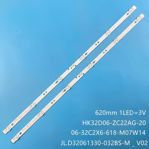 LED bar(2) for HKC 32C9A ELEFW328 Movie 32PROX AKAI AKTV3227H LT-32C485 06-32C2X6-618-M10W14-NEW M07