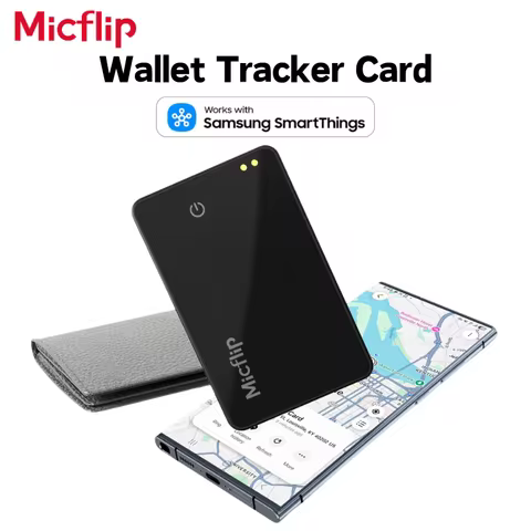 Bluetooth Wallet Tracker Card for Samsung Galaxy Smart Tag GPS Locator Item Finder Works with Samsun