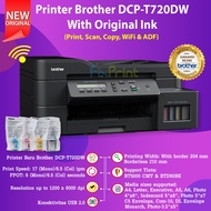 Printer Brother DCP-T720DW T720 WiFi Print Scan Copy Tinta BT D60Bk BT5000