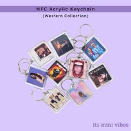 Acrylic NFC Keychain | Western Artist | Music Keychain