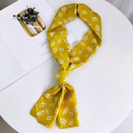 Yellow feather shawl (Real photo)