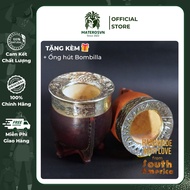 Yerba Mate Imperial Uruguay Premium Gourd Gourd Gourd Cup - Premium Handmade | MaterosVN