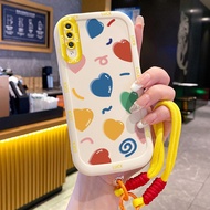 Samsung A50 A50s A30s Case Fashion With Lanyard