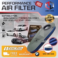 Works Engineering Drop In Air Filter BMW 520D F10 F01 F02 F07 F10 F11 2.0 3.0cc 2009-2013 Element En
