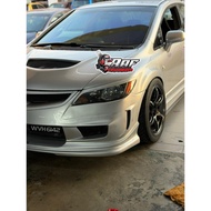 Headlamp eyelid feels Civic FD